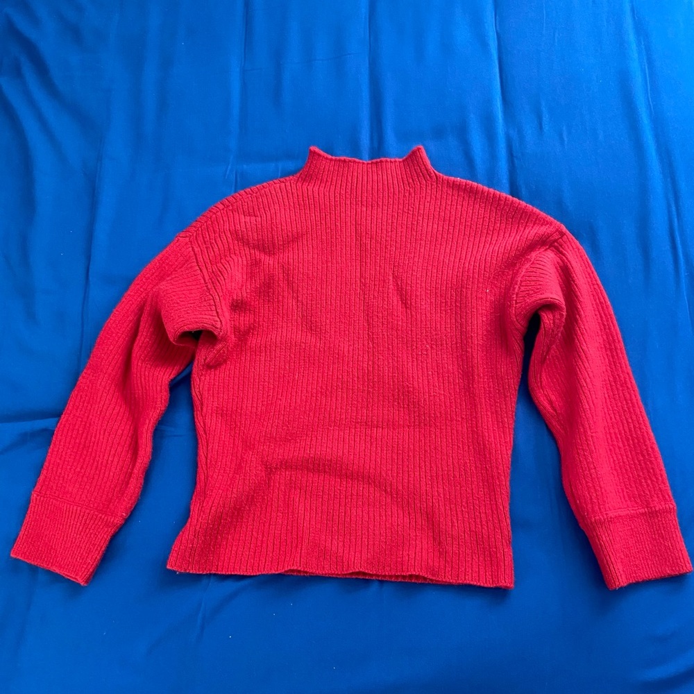 Red sweater